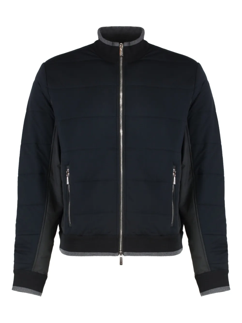 Стеганая куртка-бомбер со вставками Moorer, черный
Стеганая куртка-бомбер со вставками Moorer, черный