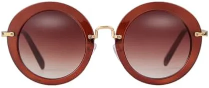 Ретро круглые очки для женщин с градиентными линзами, модные солнцезащитные очки с HD-линзами и защитой от УФ-излучения UV400 для летнего сезона MTZJH, C3
Ретро круглые очки для женщин с градиентными линзами, модные солнцезащитные очки с HD-линзами и защитой от УФ-излучения UV400 для летнего сезона MTZJH, C3