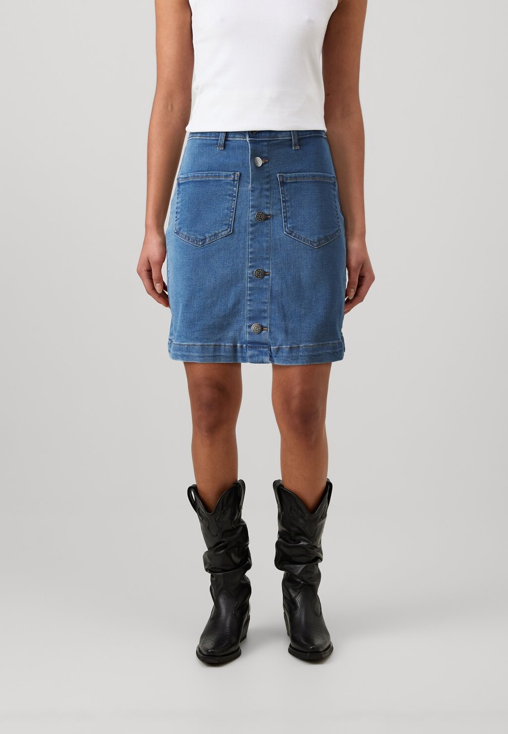 Джинсовая юбка Onlamazing Life Skirt Only, светло-голубой деним
Джинсовая юбка Onlamazing Life Skirt Only, светло-голубой деним