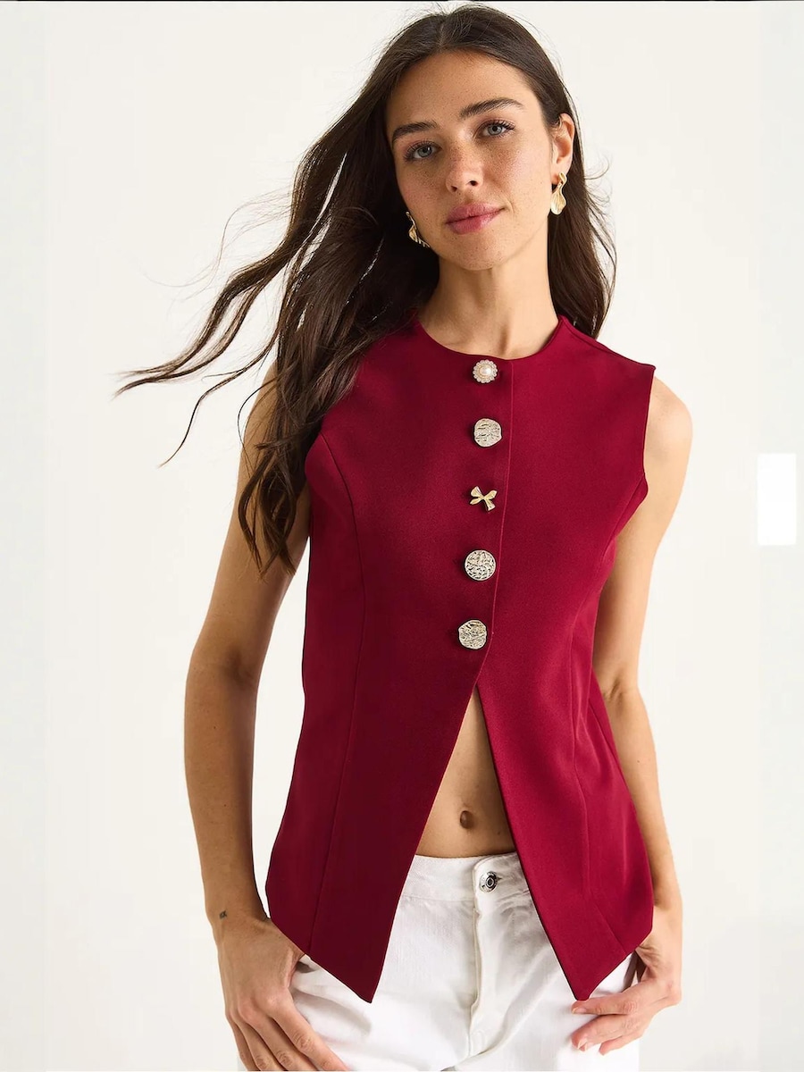 Жилет Bianco Lucci, бургундия
Жилет Bianco Lucci, бургундия