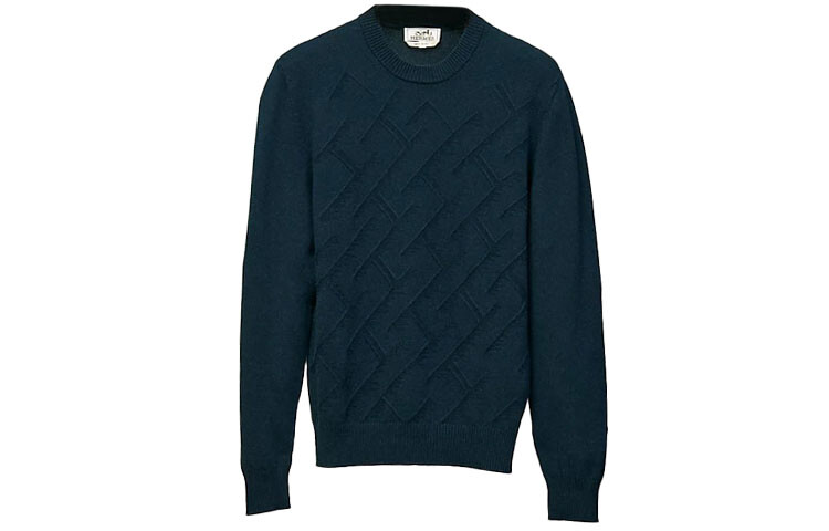 Кашемировый свитер мужской темно-синий Hermes, темно-синий
Кашемировый свитер мужской темно-синий Hermes, темно-синий