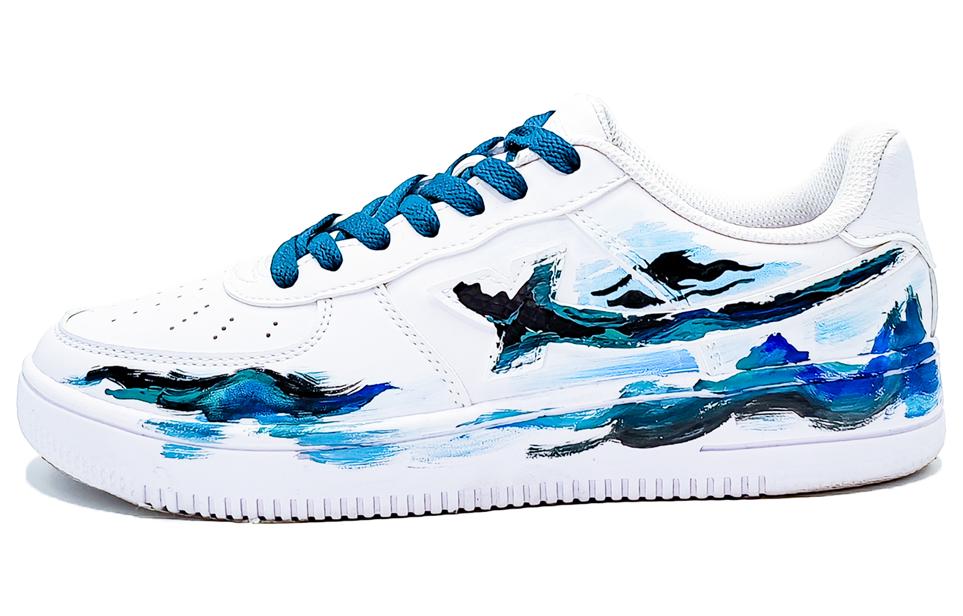 XTEP Кроссовки Air Force One с низким верхом для скейтборда, износостойкие, противоскользящие, мужские, сине-белые
XTEP Кроссовки Air Force One с низким верхом для скейтборда, износостойкие, противоскользящие, мужские, сине-белые