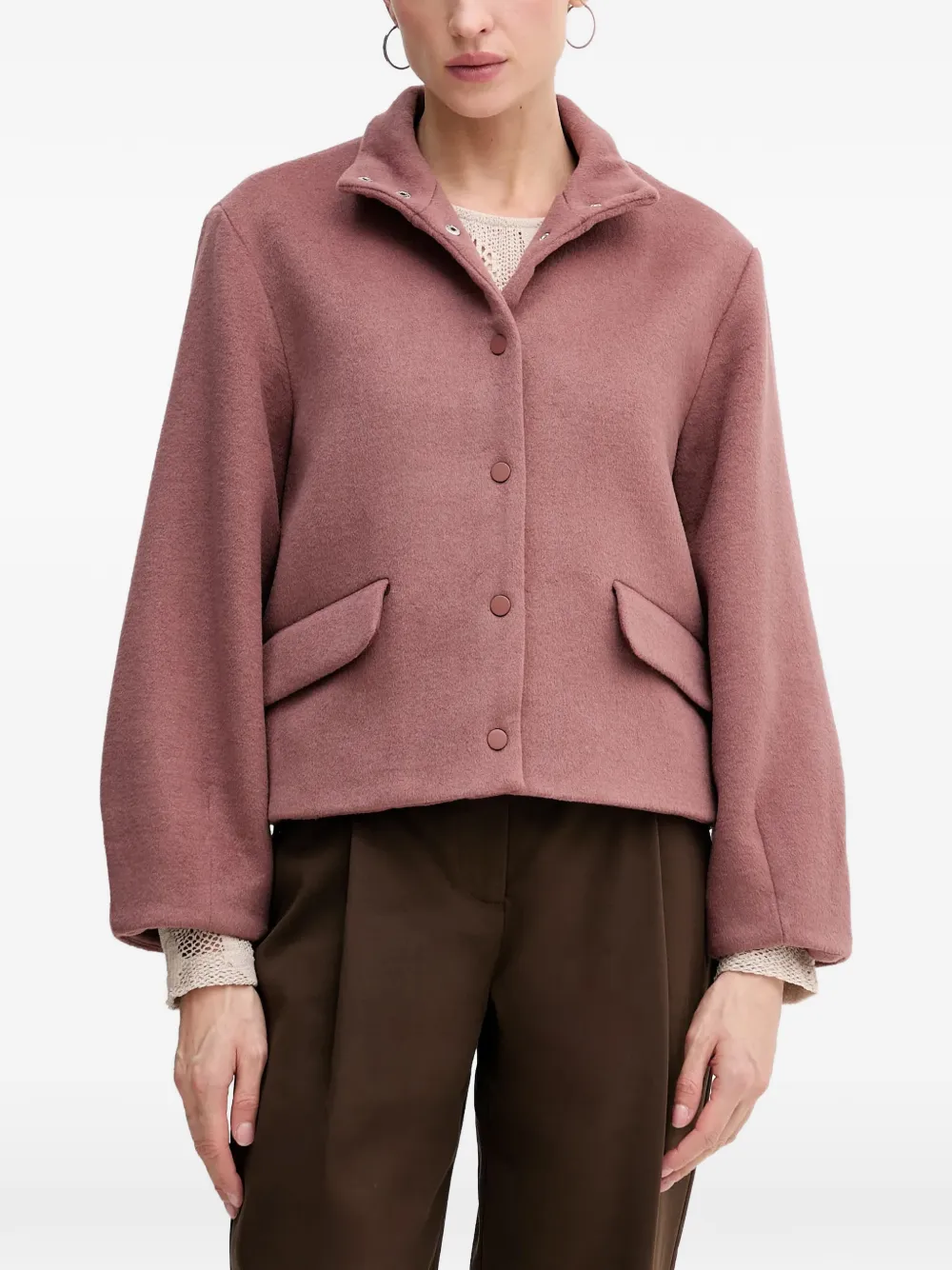 Куртка Federica с высоким воротником Hoss Intropia, розовый
Куртка Federica с высоким воротником Hoss Intropia, розовый