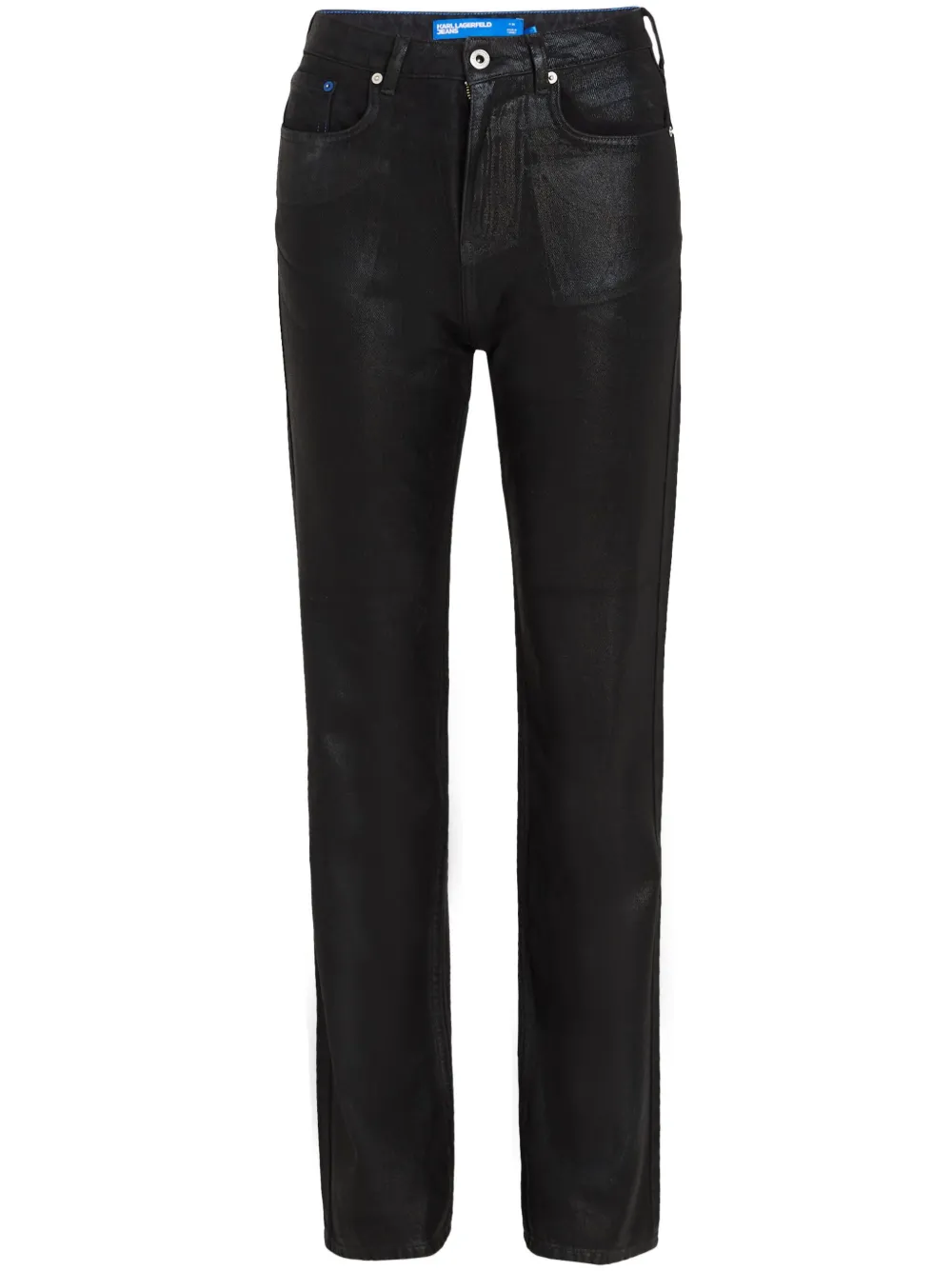 Прямые джинсы с завышенной талией Karl Lagerfeld Jeans, синий
Прямые джинсы с завышенной талией Karl Lagerfeld Jeans, синий