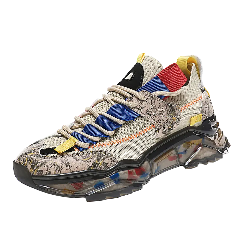 TAFN Мужские бежевые повседневные низкие кроссовки с амортизацией, устойчивые к истиранию и дышащие, цвет Beige
TAFN Мужские бежевые повседневные низкие кроссовки с амортизацией, устойчивые к истиранию и дышащие, цвет Beige