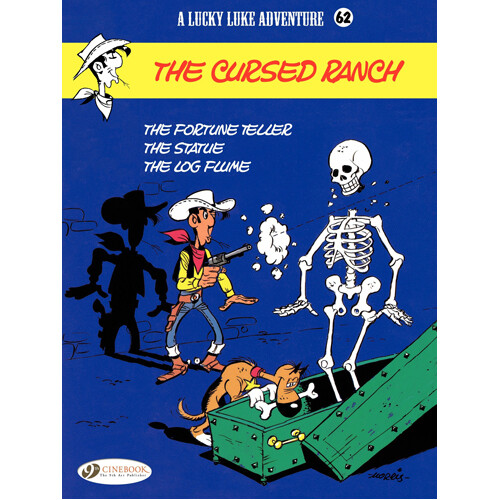 Книга Lucky Luke Vol.62: The Cursed Ranch (Paperback)
Книга Lucky Luke Vol.62: The Cursed Ranch (Paperback)