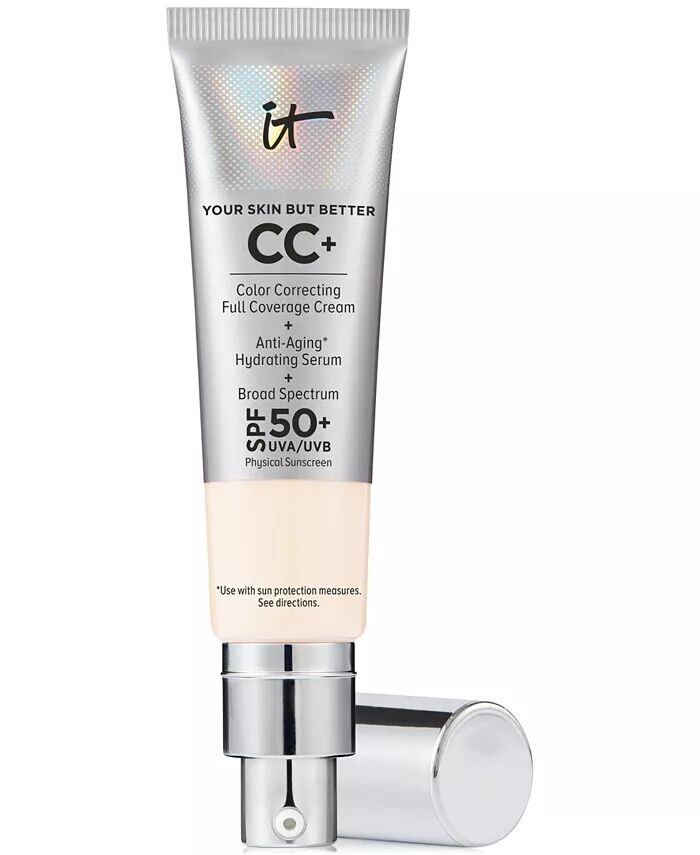 CC+ Крем с SPF 50+ It Cosmetics, цвет Fair Porcelain
CC+ Крем с SPF 50+ It Cosmetics, цвет Fair Porcelain
