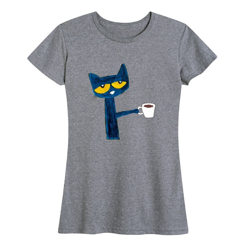 Женская футболка Pete The Cat с графическим рисунком кофе, цвет Heather Gray
Женская футболка Pete The Cat с графическим рисунком кофе, цвет Heather Gray