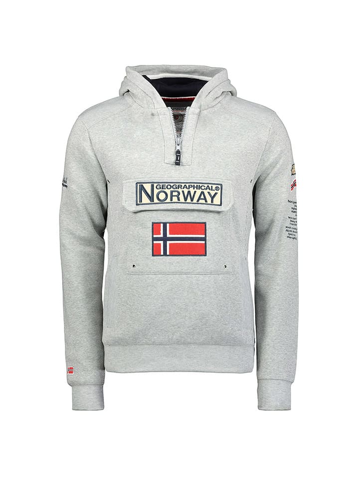 Толстовка "Gymclass" серого цвета Geographical Norway
Толстовка "Gymclass" серого цвета Geographical Norway