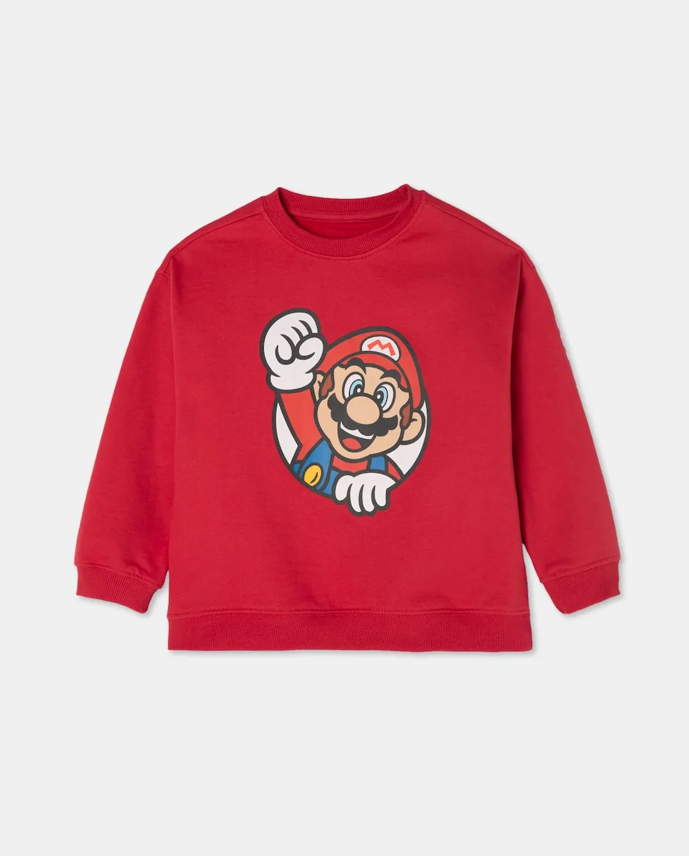 Толстовка на молнии с принтом по лицензии Mario Bross для мальчика Kids El Corte Inglés, красный
Толстовка на молнии с принтом по лицензии Mario Bross для мальчика Kids El Corte Inglés, красный