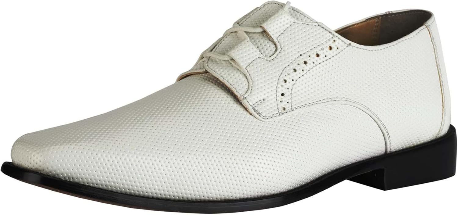 Мужские классические оксфорды LIBERTYZENO из натуральной кожи с шнуровкой и текстурным дизайном для Рождества, белый
Мужские классические оксфорды LIBERTYZENO из натуральной кожи с шнуровкой и текстурным дизайном для Рождества, белый
