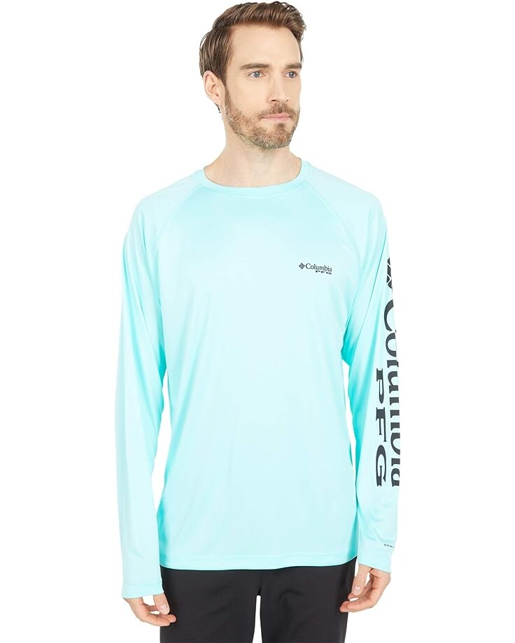 Рубашка Columbia Terminal Tackle L/S, цвет Gulf Stream/Black Logo
Рубашка Columbia Terminal Tackle L/S, цвет Gulf Stream/Black Logo
