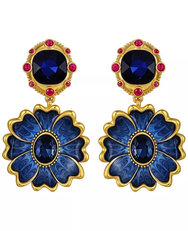 Серьги-Клипсы с цветочным узором из стекла и золотистого камня Guess, gold
Серьги-Клипсы с цветочным узором из стекла и золотистого камня Guess, gold