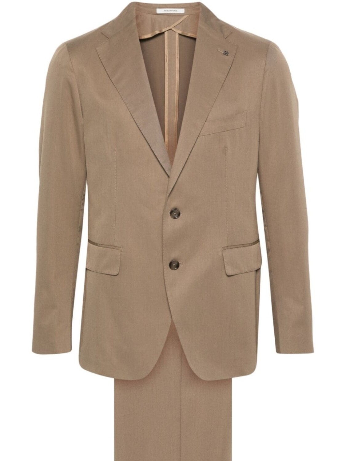 Костюм из смесового хлопка Tagliatore, бежевый 
Костюм из смесового хлопка Tagliatore, бежевый