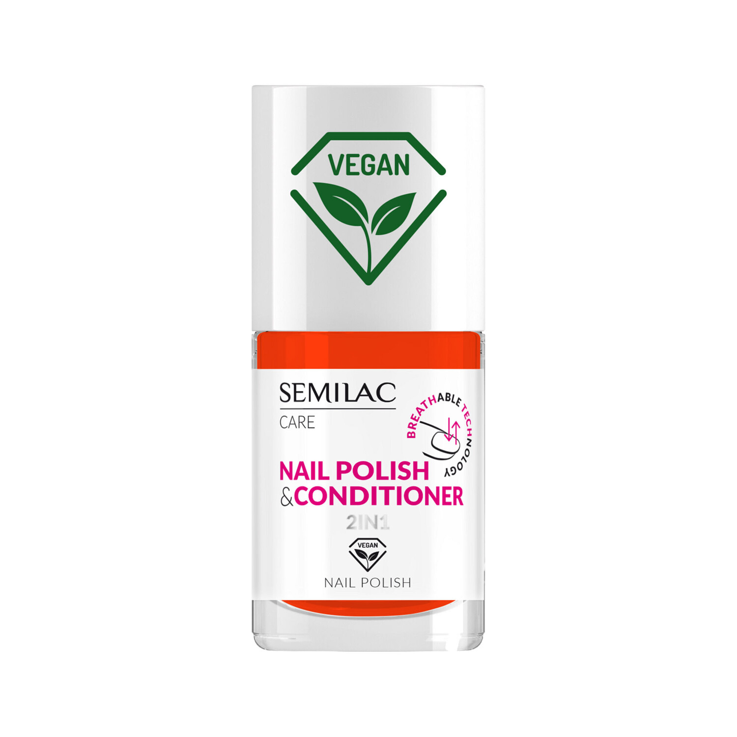 Классический лак для ногтей с кондиционером 015 Semilac Vegan, 7 мл
Классический лак для ногтей с кондиционером 015 Semilac Vegan, 7 мл