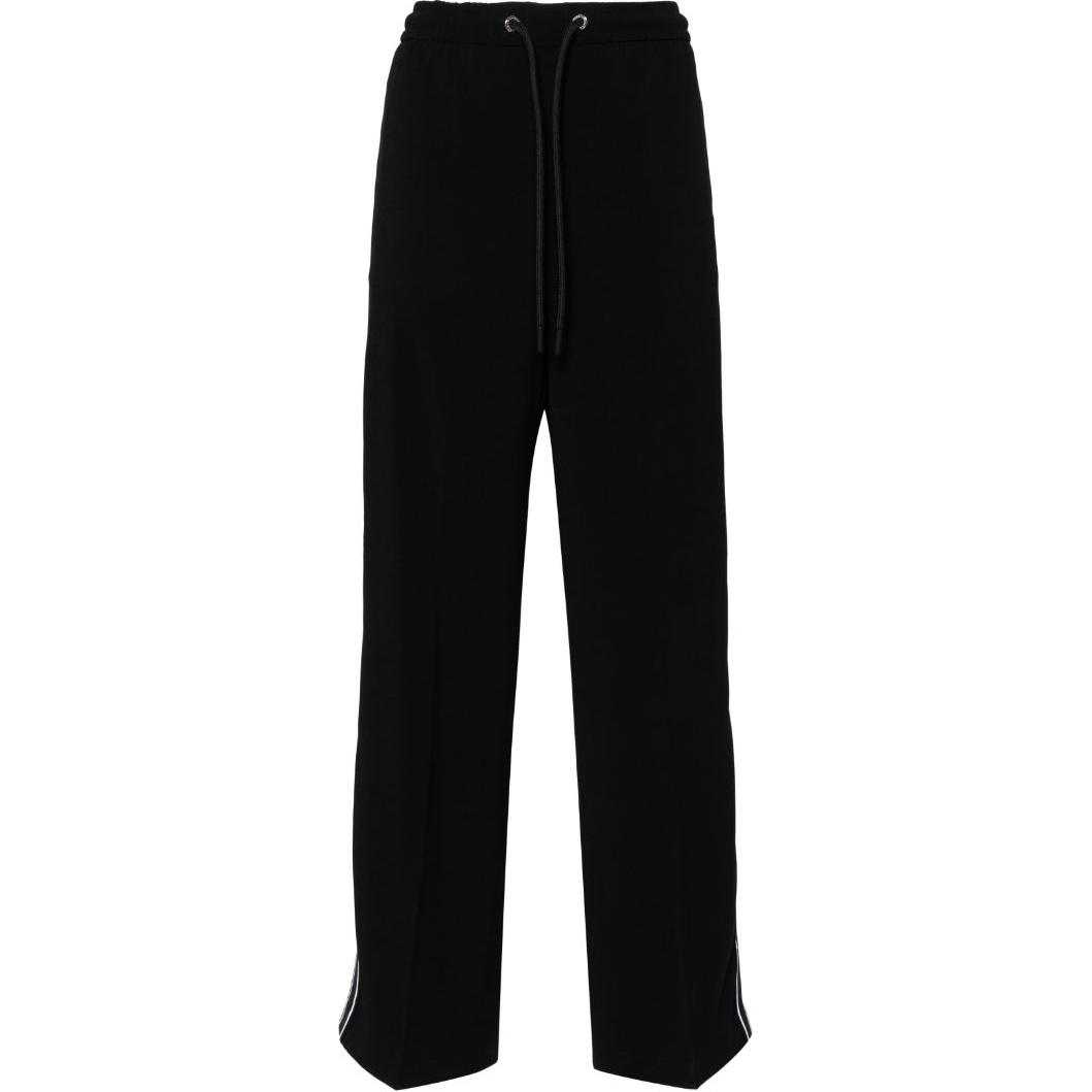 Монохромные брюки прямого кроя с заутюженной стрелкой Moncler, черные
Монохромные брюки прямого кроя с заутюженной стрелкой Moncler, черные