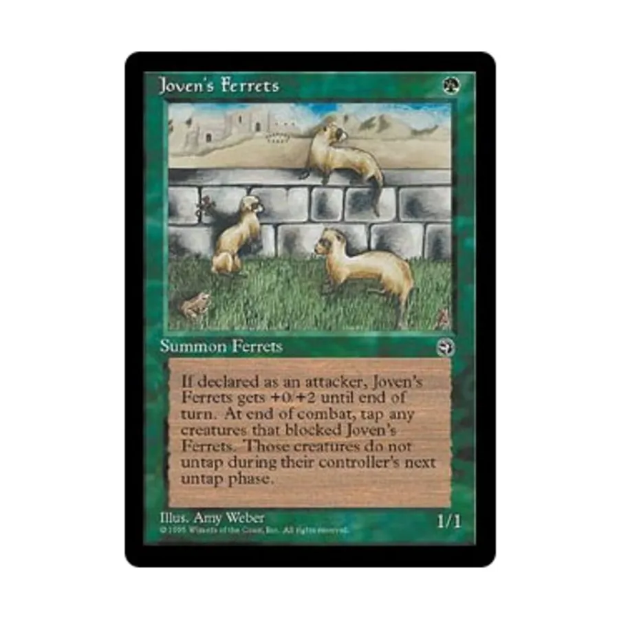 CCG Хорьки Джовена (C), MTG - Homelands
CCG Хорьки Джовена (C), MTG - Homelands