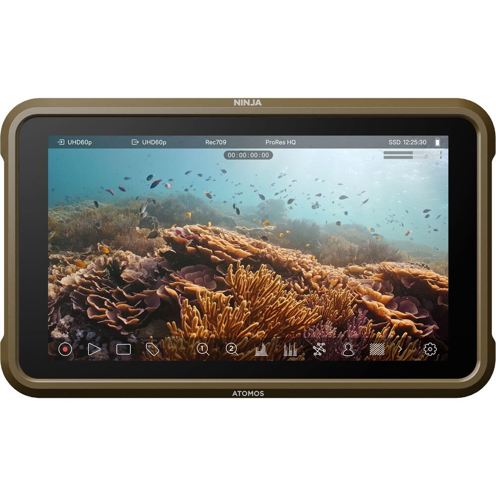 Atomos Ninja 5,2" 4K HDMI-монитор для записи
Atomos Ninja 5,2" 4K HDMI-монитор для записи