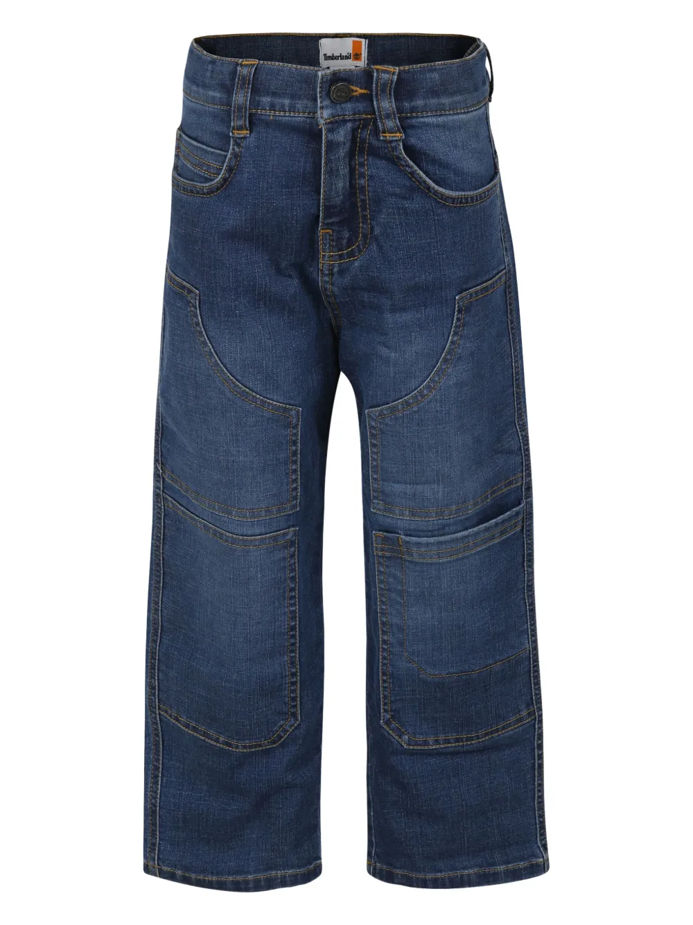 Джинсы с вышитым логотипом Timberland Kids, синий
Джинсы с вышитым логотипом Timberland Kids, синий