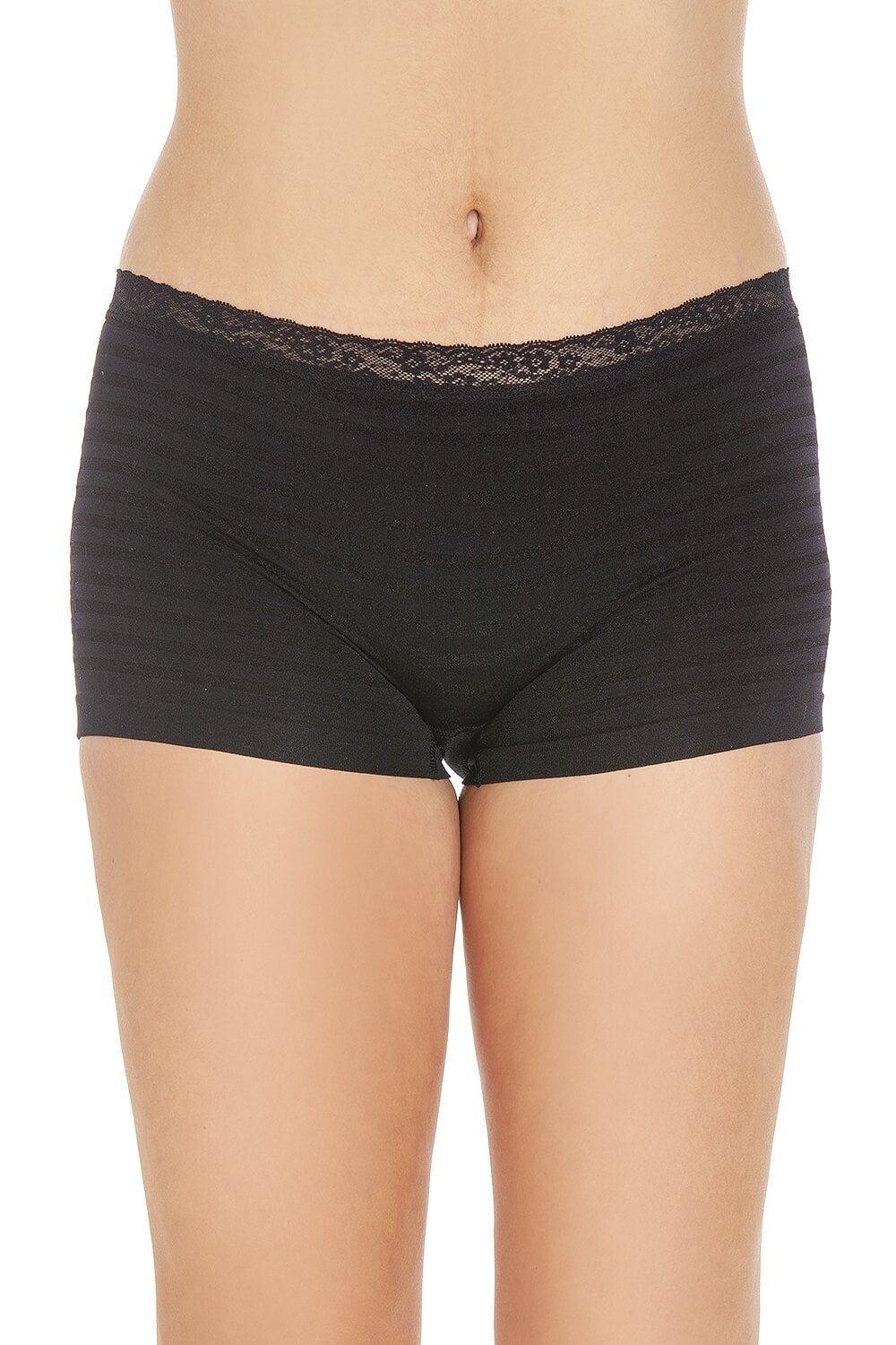 Комплект из трех гладких бесшовных боксеров Camille, черный
Комплект из трех гладких бесшовных боксеров Camille, черный