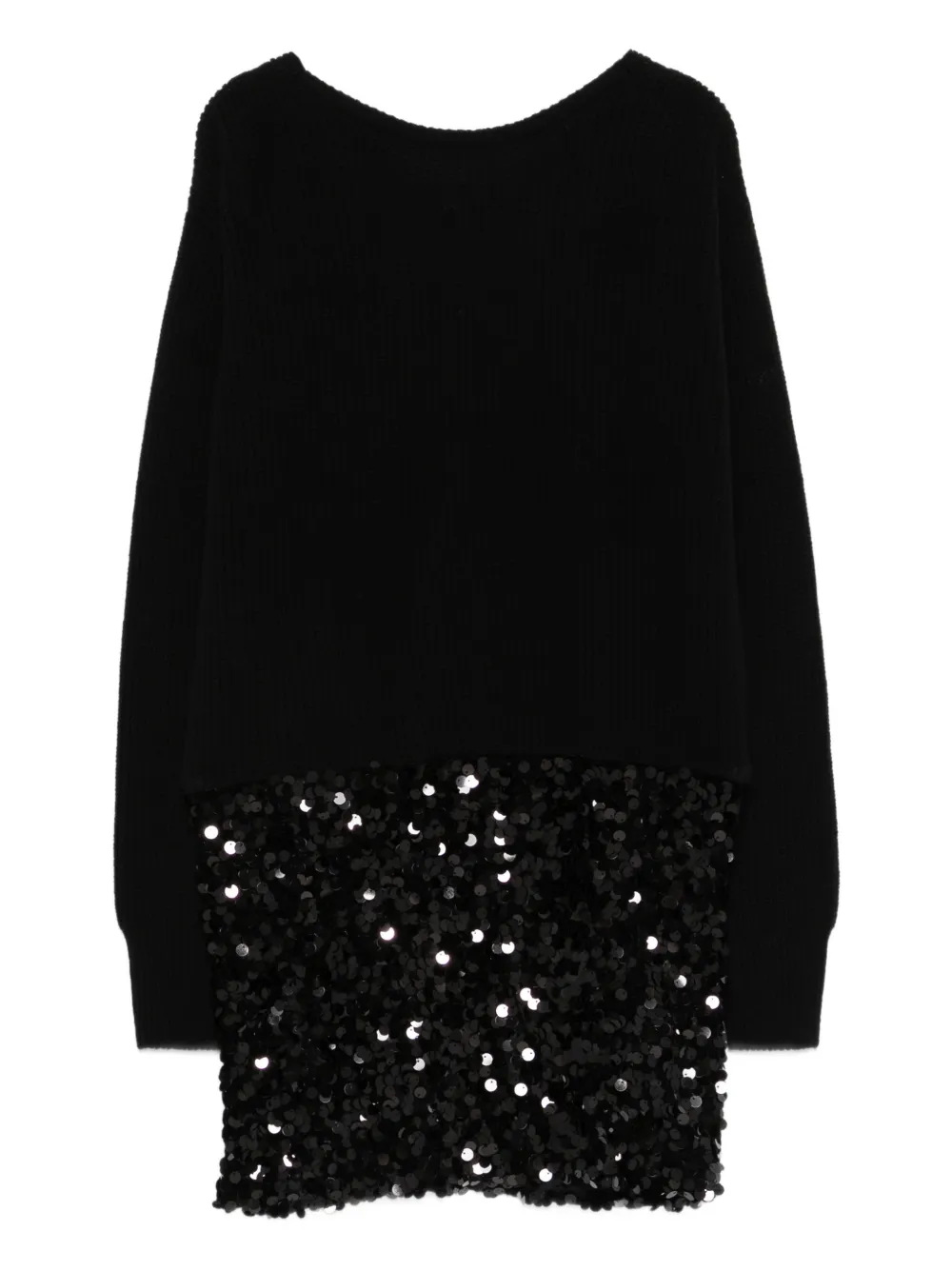 Вязаное мини-платье из шерсти Jucca Approved, черный
Вязаное мини-платье из шерсти Jucca Approved, черный