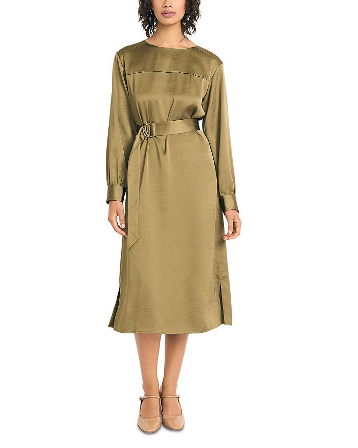 Платье миди с поясом Luxely, зеленый
Платье миди с поясом Luxely, зеленый