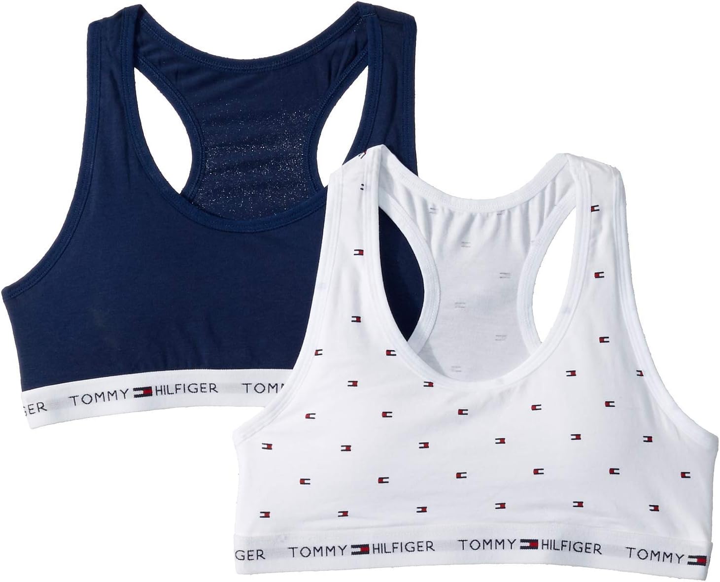 Набор из двух бюстгальтеров Tommy Hilfiger Kids для девочек с ярким флагом (для малышей/подростков), White
Набор из двух бюстгальтеров Tommy Hilfiger Kids для девочек с ярким флагом (для малышей/подростков), White