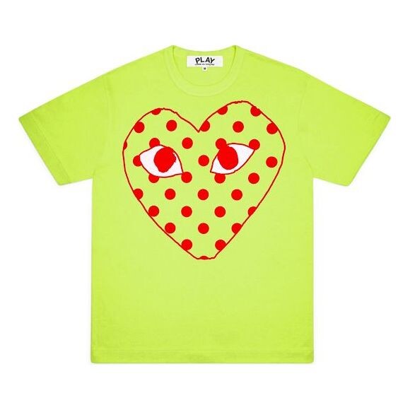Футболка pastelle polka dot logo t-shirt 'green' Comme Des Garcons Play, зеленый 
Футболка pastelle polka dot logo t-shirt 'green' Comme Des Garcons Play, зеленый