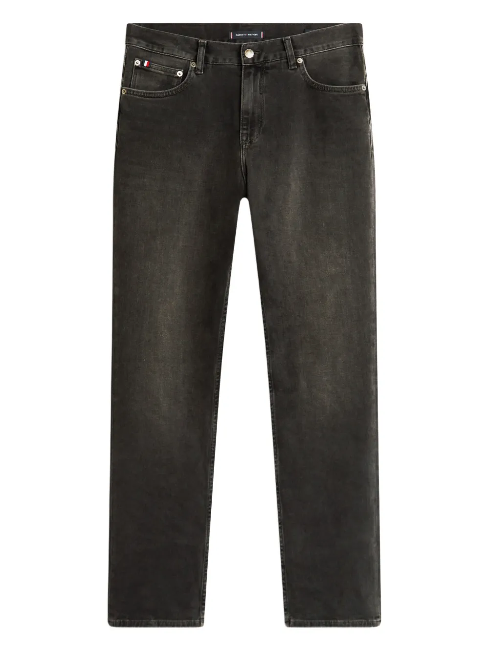 Джинсы слим-фит с нашивкой-логотипом Tommy Hilfiger, серый
Джинсы слим-фит с нашивкой-логотипом Tommy Hilfiger, серый