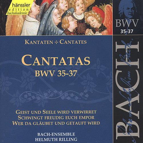 CD диск Bach / Gachinger Kantorei / Rilling: Sacred Cantatas BWV 35 36 37
CD диск Bach / Gachinger Kantorei / Rilling: Sacred Cantatas BWV 35 36 37