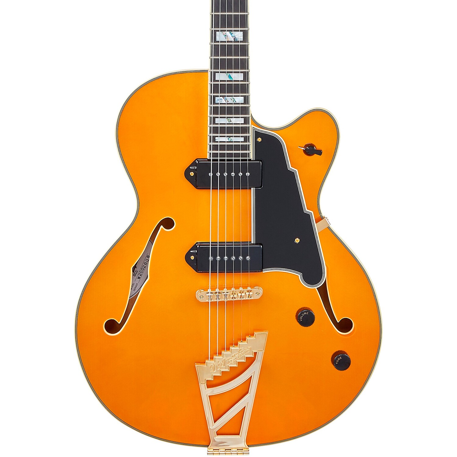 Электрогитара D'Angelico Excel Series 59 с полым корпусом, США Seymour Duncan P-90s и ступенчатым хвостовиком, винтажный натуральный
Электрогитара D'Angelico Excel Series 59 с полым корпусом, США Seymour Duncan P-90s и ступенчатым хвостовиком, винтажный натуральный