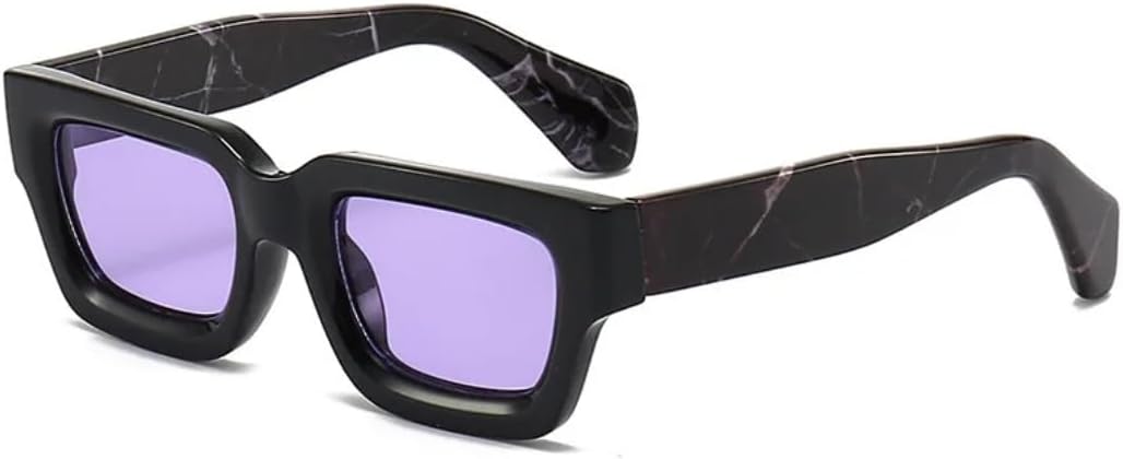 Классические квадратные солнцезащитные очки для женщин и мужчин, винтажный тренд, роскошные очки в стиле панк, очки для вождения, защита от УФ-излучения UV400 UATXTAU, Purple
Классические квадратные солнцезащитные очки для женщин и мужчин, винтажный тренд, роскошные очки в стиле панк, очки для вождения, защита от УФ-излучения UV400 UATXTAU, Purple
