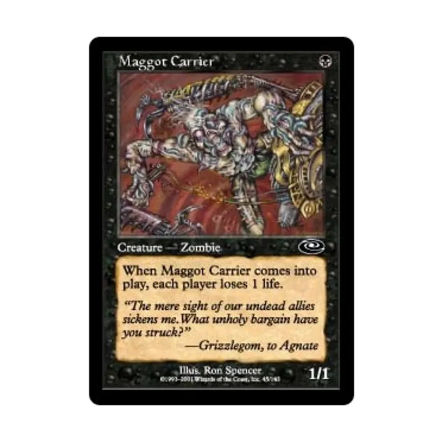 CCG Перевозчик личинок (C), MTG - Planeshift
CCG Перевозчик личинок (C), MTG - Planeshift