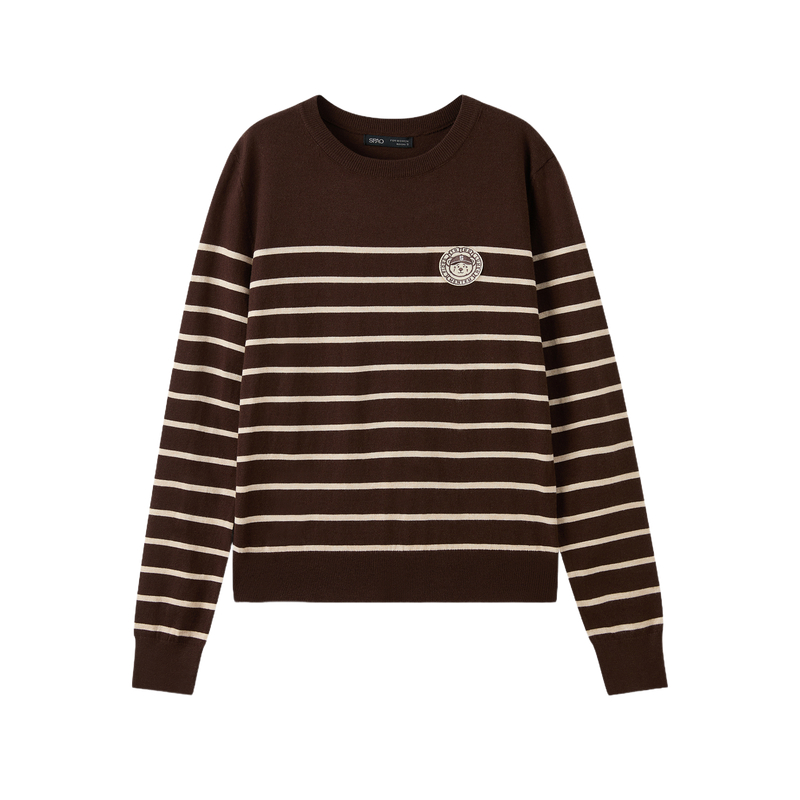 Свитер Women's Crew Neck Moderate Others SPAO, коричневый
Свитер Women's Crew Neck Moderate Others SPAO, коричневый