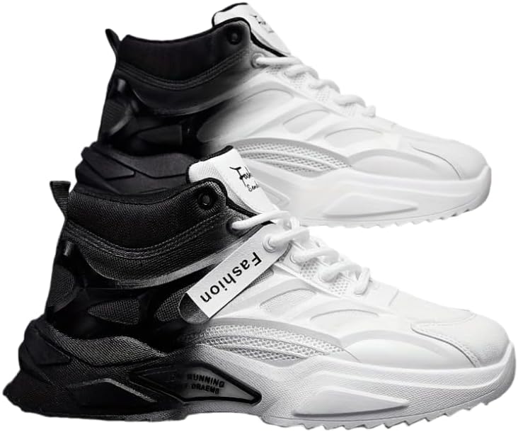 Мужские высокие кроссовки HHHCHPM с шнуровкой и градиентным дизайном, дышащие, черный
Мужские высокие кроссовки HHHCHPM с шнуровкой и градиентным дизайном, дышащие, черный