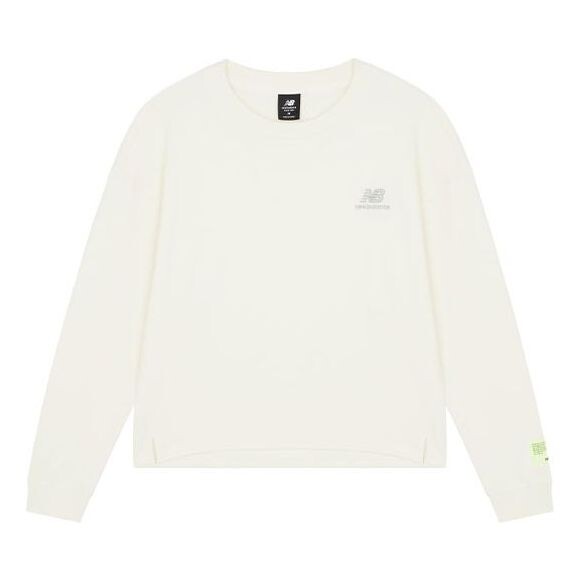 Футболка вышитый логотип вязаный круглый ворот толстовка белая New Balance, белый
Футболка вышитый логотип вязаный круглый ворот толстовка белая New Balance, белый