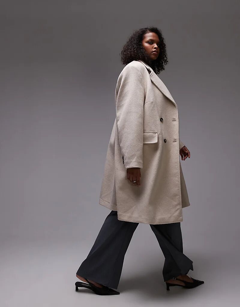 Двубортное шерстяное пальто Mango Curve светло-коричневого цвета
Двубортное шерстяное пальто Mango Curve светло-коричневого цвета