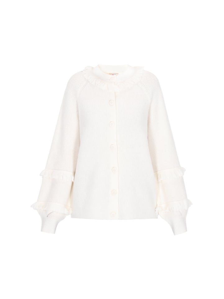 Женский кардиган цвета слоновая кость IZIA
Женский кардиган цвета слоновая кость IZIA