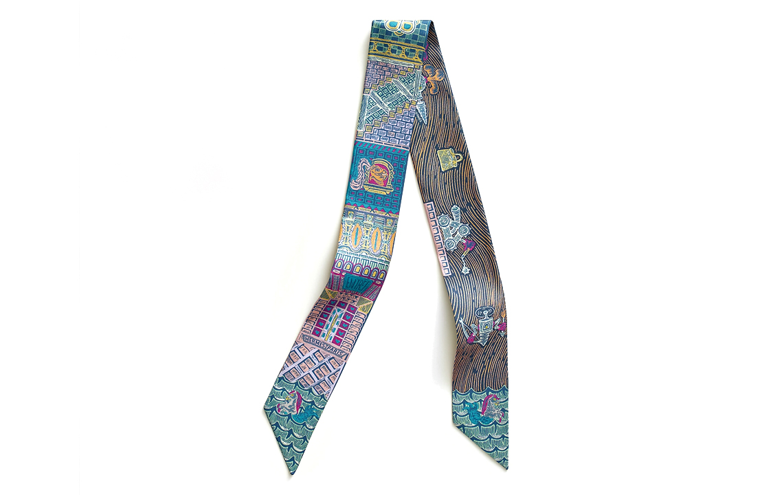 Шёлковый платок женский синий HERMES
Шёлковый платок женский синий HERMES