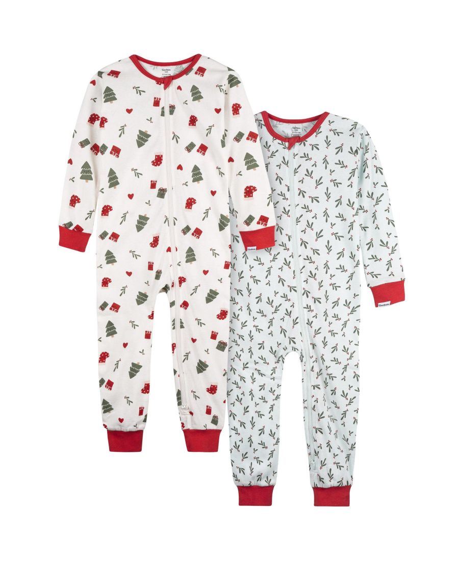 Комплект из двух облегающих пижам без ножек для девочек Gerber, Ivory gifts
Комплект из двух облегающих пижам без ножек для девочек Gerber, Ivory gifts