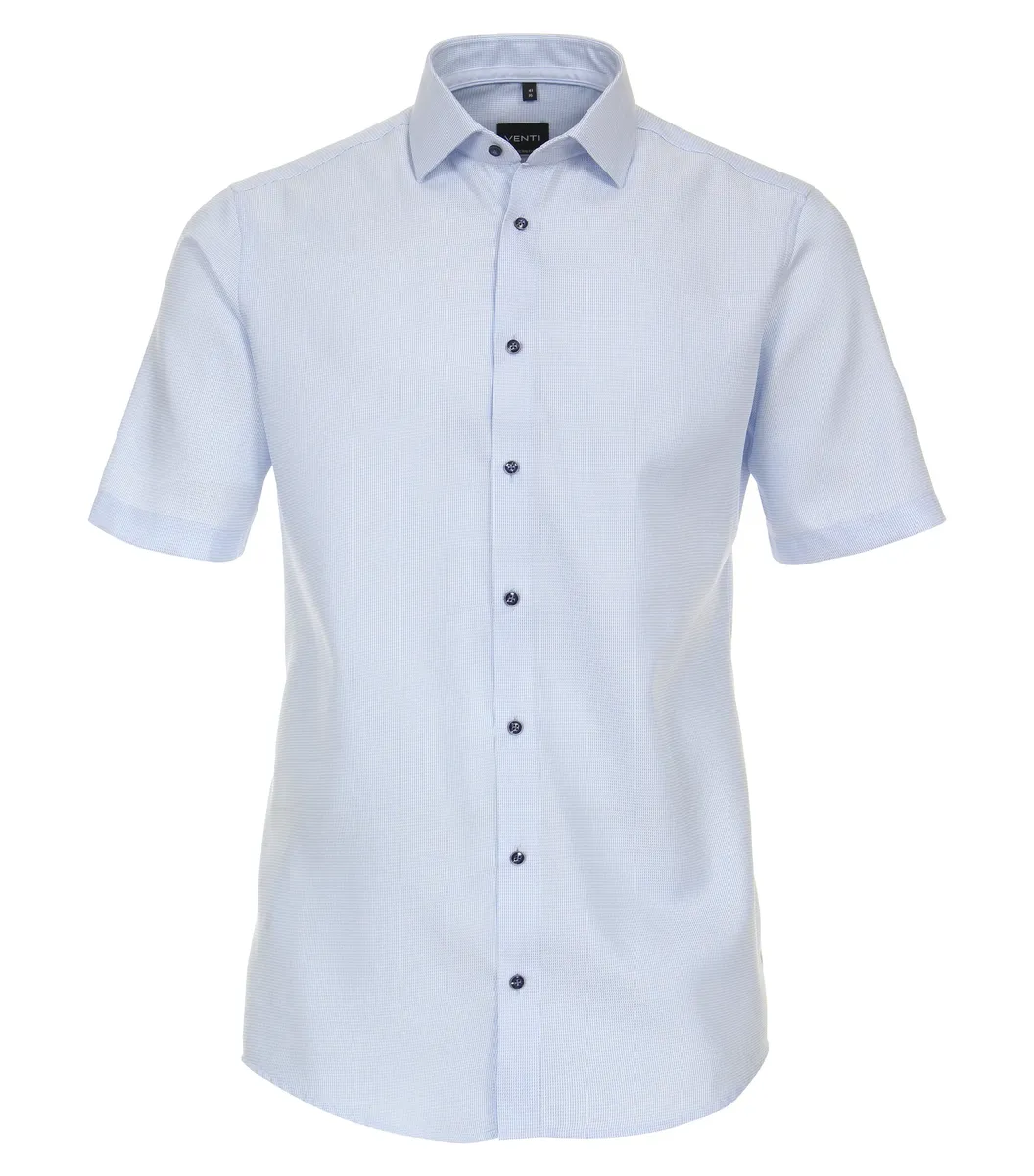 Деловая рубашка VENTI "Деловая рубашка VENTI с коротким рукавом однотонная", голубой
Деловая рубашка VENTI "Деловая рубашка VENTI с коротким рукавом однотонная", голубой