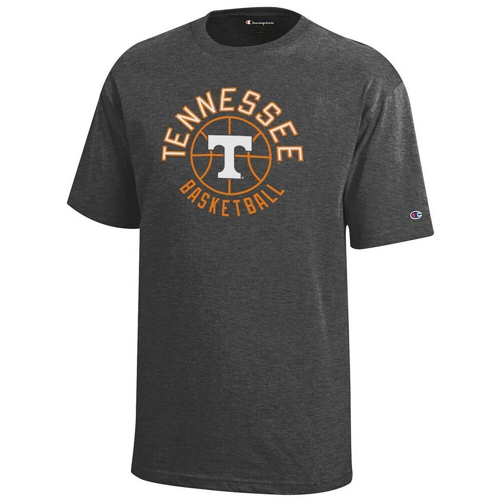 Угольная баскетбольная футболка Youth Champion Tennessee Volunteers, цвет Ten Charco
Угольная баскетбольная футболка Youth Champion Tennessee Volunteers, цвет Ten Charco