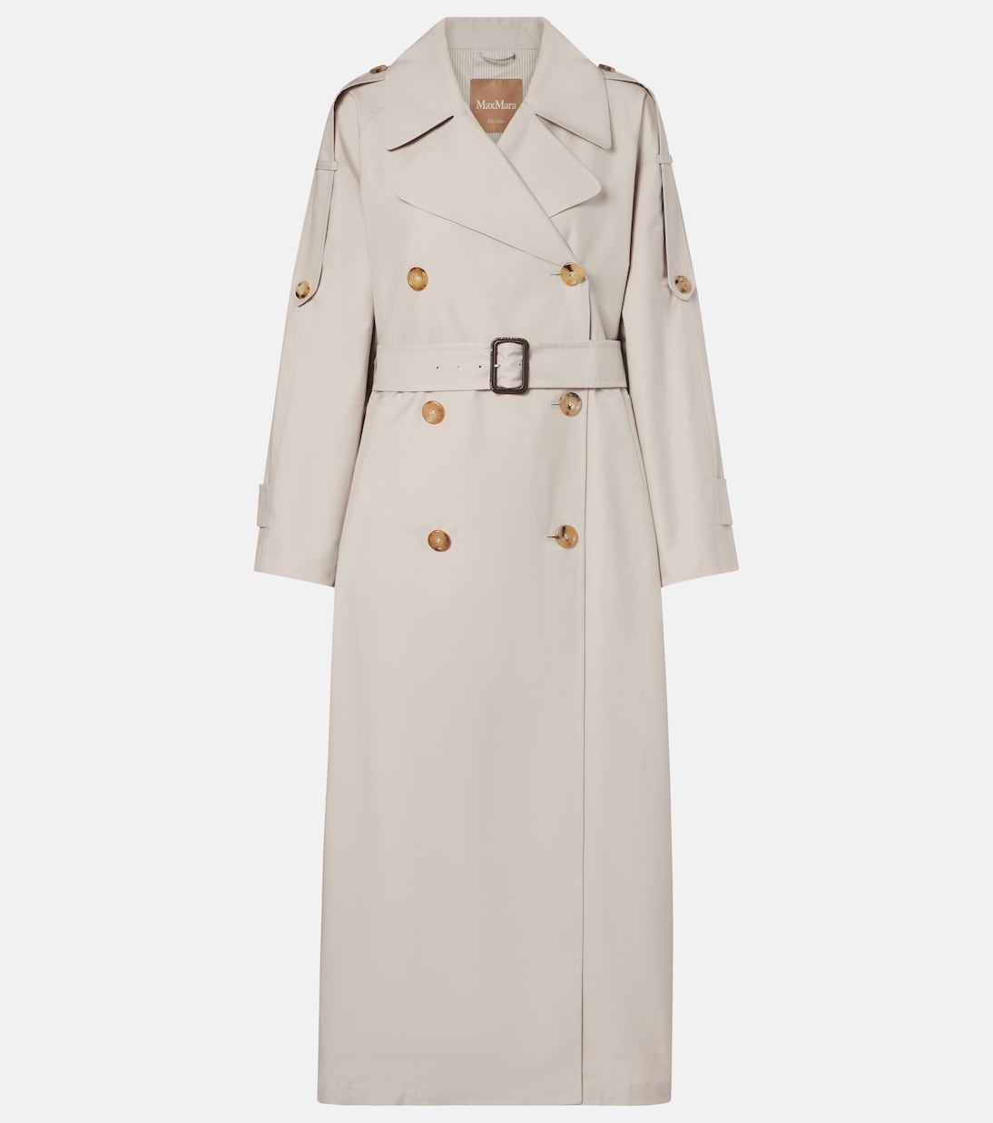 Пальто-тренч Felipe из хлопчатобумажной смесовой саржи Max Mara, экрю
Пальто-тренч Felipe из хлопчатобумажной смесовой саржи Max Mara, экрю