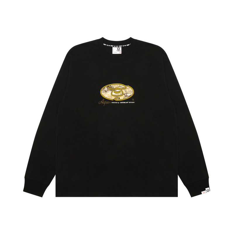 Футболка с принтом логотипа A Bathing APE Aape, черный
Футболка с принтом логотипа A Bathing APE Aape, черный