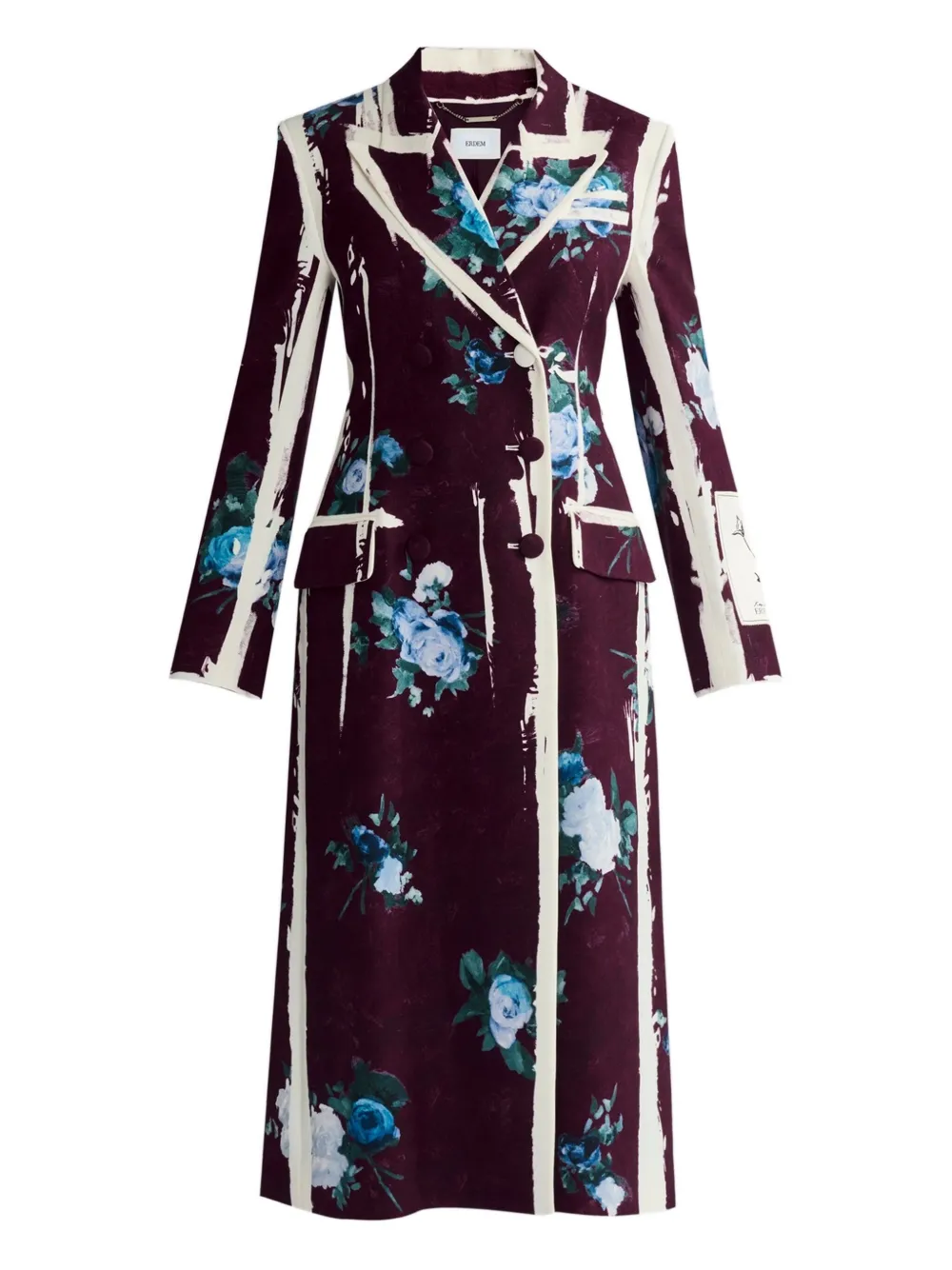 Полосатое пальто с цветочным принтом ERDEM, красный
Полосатое пальто с цветочным принтом ERDEM, красный