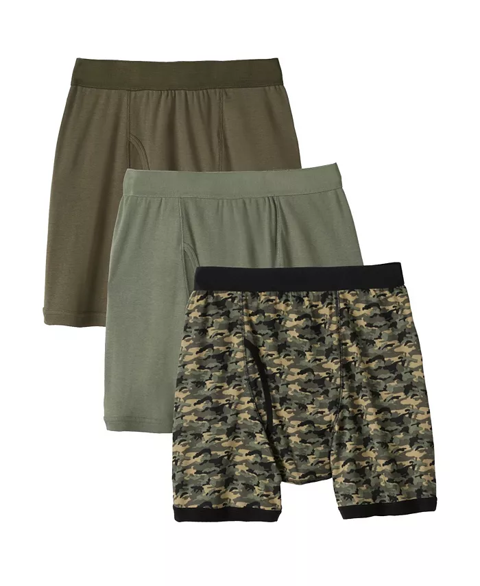 Трусы-брифы для велоспорта Big & Tall из хлопка, 3 шт. в упаковке KingSize, зеленый
Трусы-брифы для велоспорта Big & Tall из хлопка, 3 шт. в упаковке KingSize, зеленый