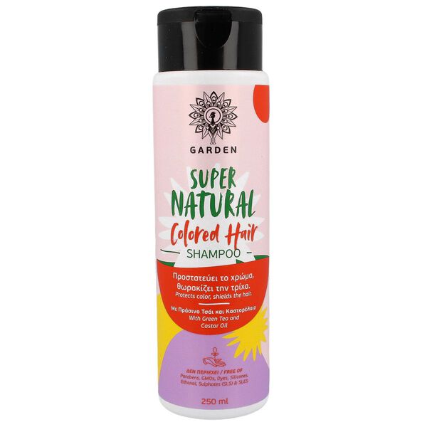 Шампунь для окрашенных волос, 250 мл Garden Supernatural shampoo colored hair
Шампунь для окрашенных волос, 250 мл Garden Supernatural shampoo colored hair