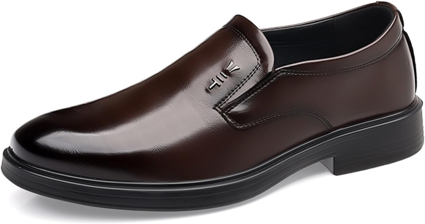 Мужские кожаные туфли, классические слипоны-оксфорды для деловых встреч и свадьб, удобные классические лоферы Aokisx, коричневый
Мужские кожаные туфли, классические слипоны-оксфорды для деловых встреч и свадьб, удобные классические лоферы Aokisx, коричневый