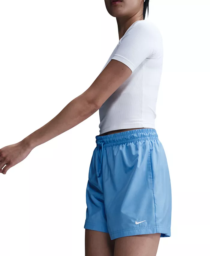 Спортивные шорты женские классические, средняя посадка Nike, синий
Спортивные шорты женские классические, средняя посадка Nike, синий