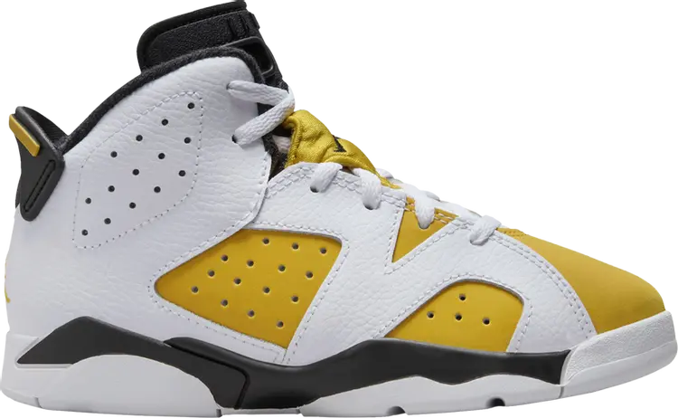 Кроссовки Air Jordan 6 Retro PS 'Yellow Ochre', желтый
Кроссовки Air Jordan 6 Retro PS 'Yellow Ochre', желтый
